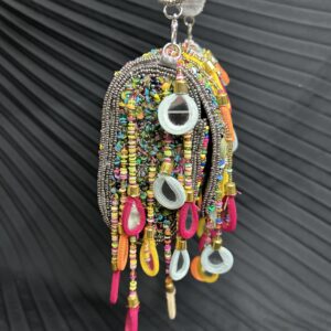 EMBROIDERED MIRROR WORK BAG