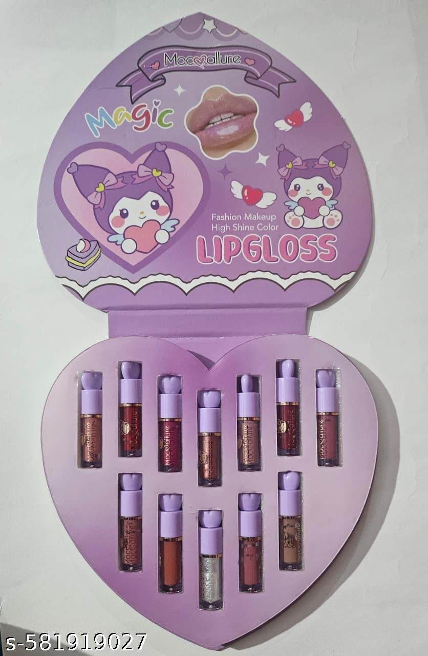 Heart Shape Lipstick Set of 12 for Women