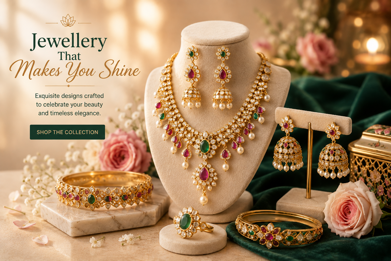 Pushpa Beauty Ladies Jewellery Collection