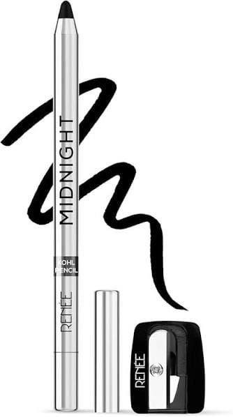 RENEE Midnight Kohl Kajal pencil waterproof with Sharpener